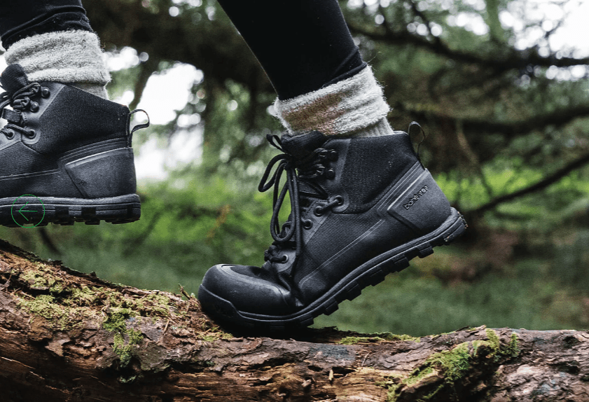 bota+trail+bahe+grounding+barefoot